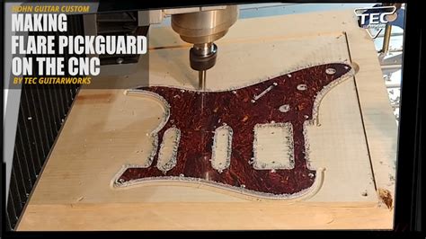 Pickguard Machining in CNC 